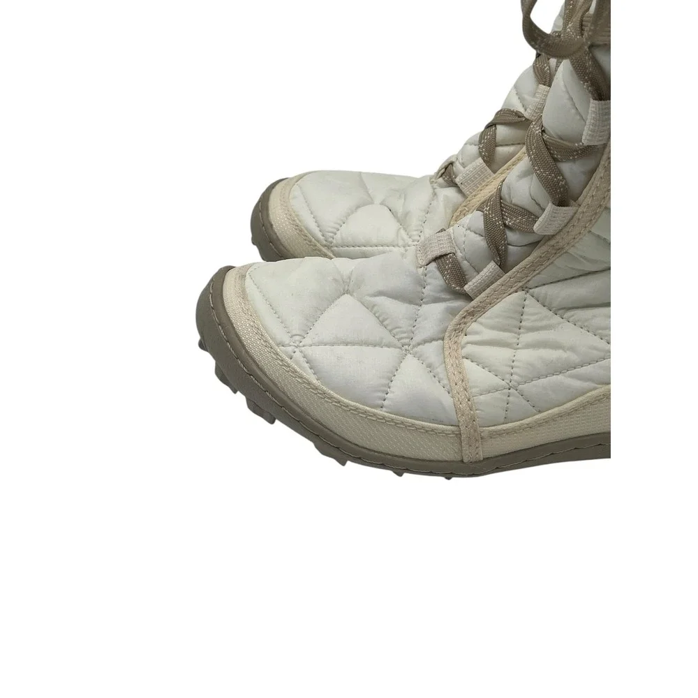 Columbia Womens Heavenly Shorty Omni-Heat Winter Boots White Size 7